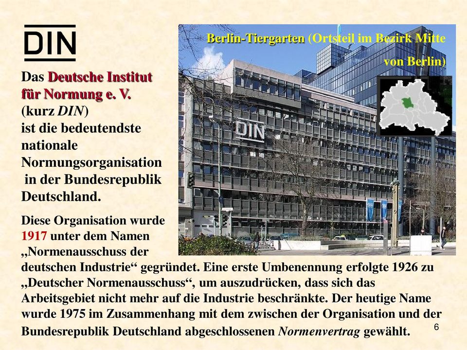 gegründet.