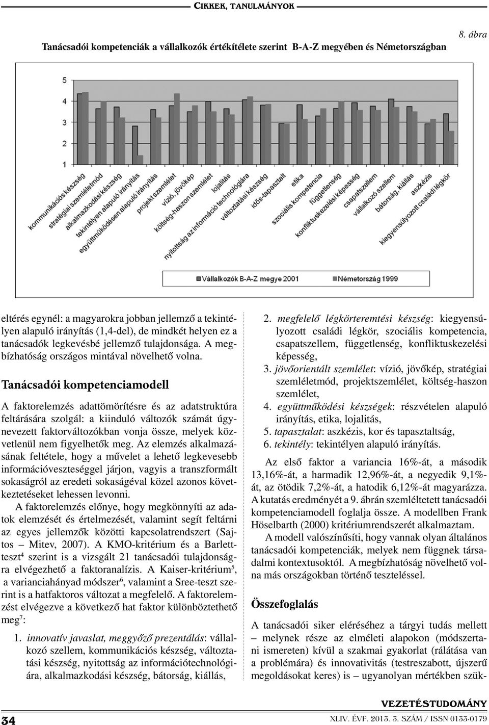A megbízhatóság országos mintával növelhető volna.