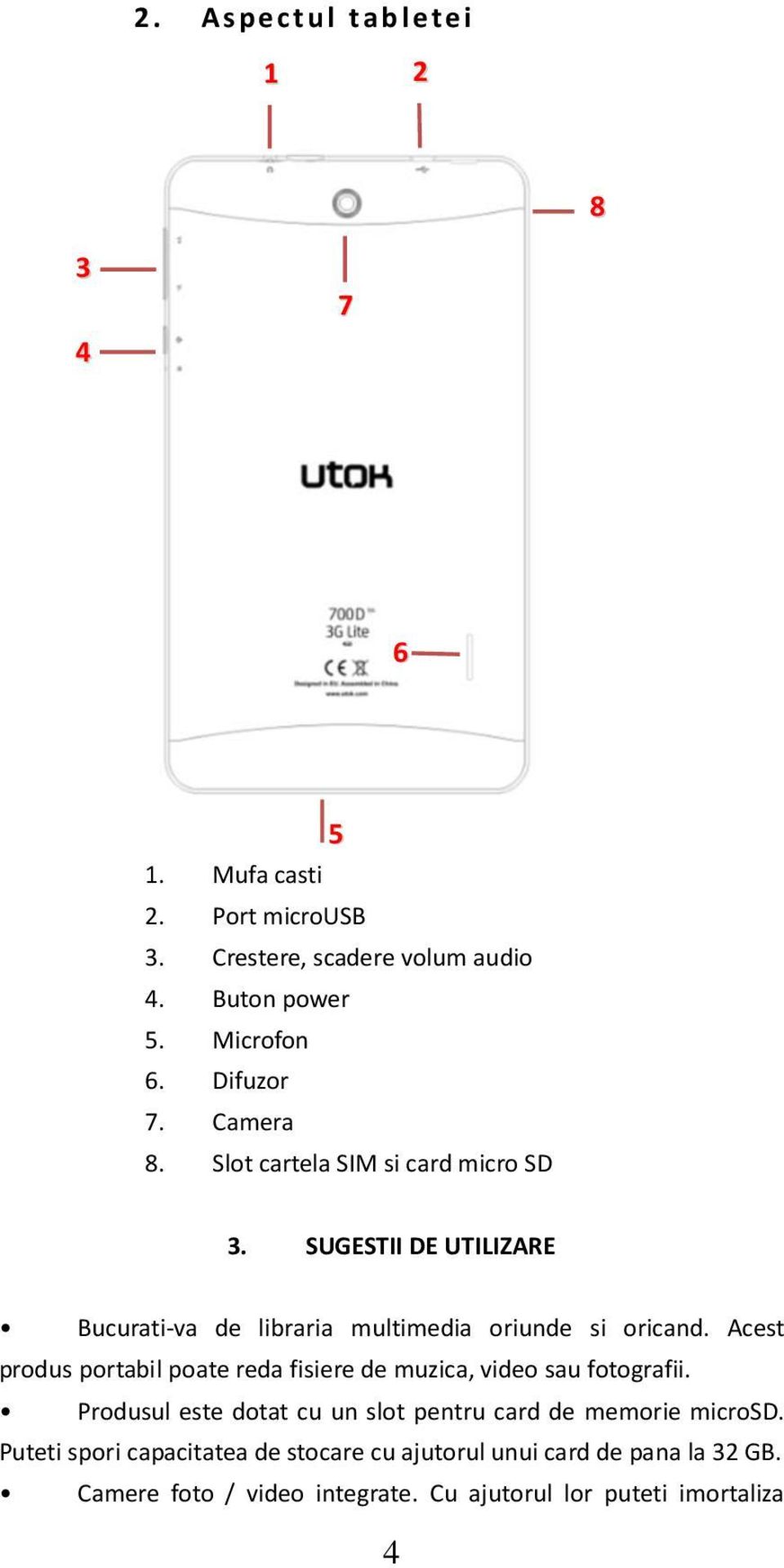 SUGESTII DE UTILIZARE Bucurati-va de libraria multimedia oriunde si oricand.