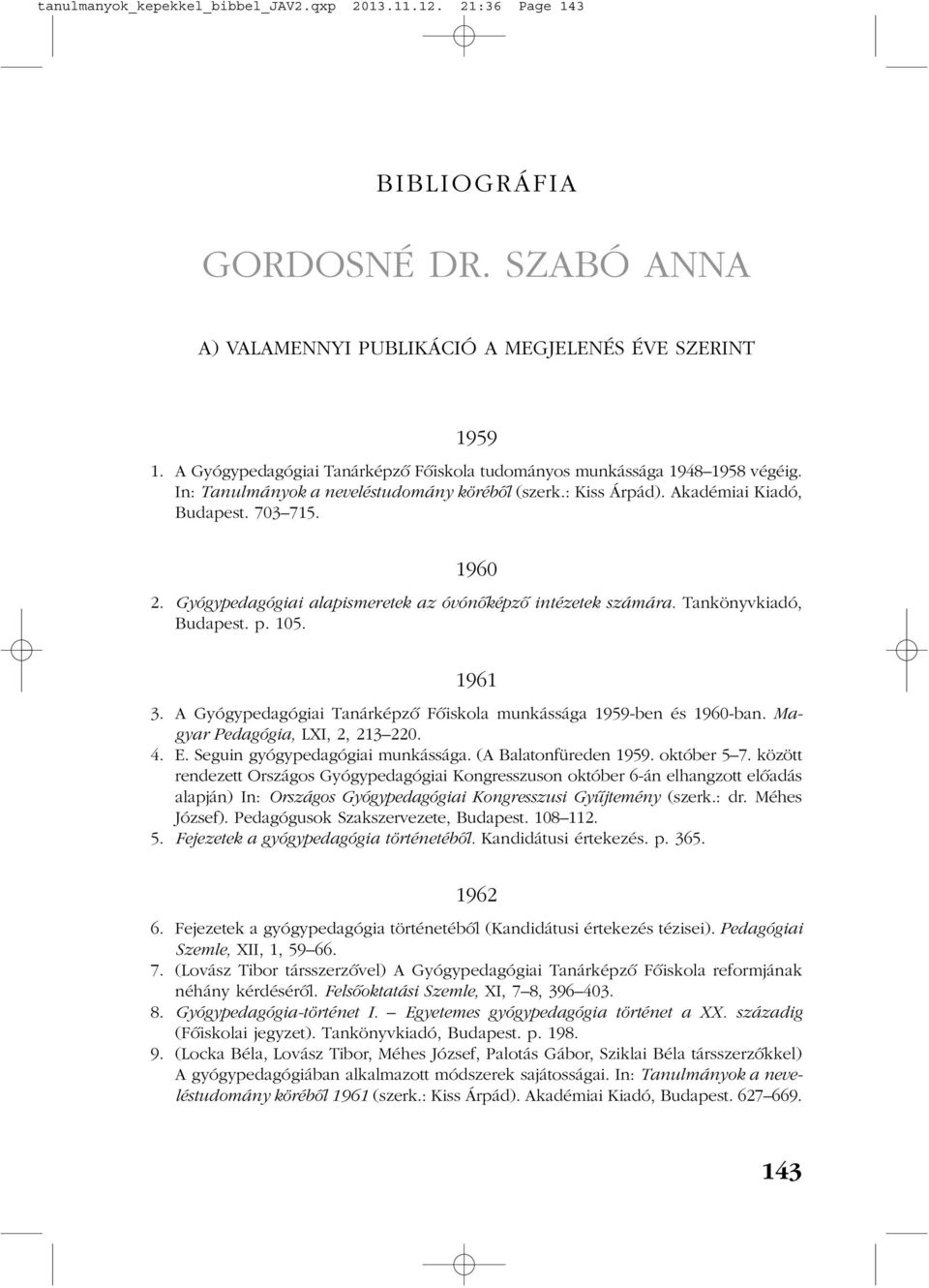 GORDOSNÉ DR. SZABÓ ANNA - PDF Ingyenes letöltés