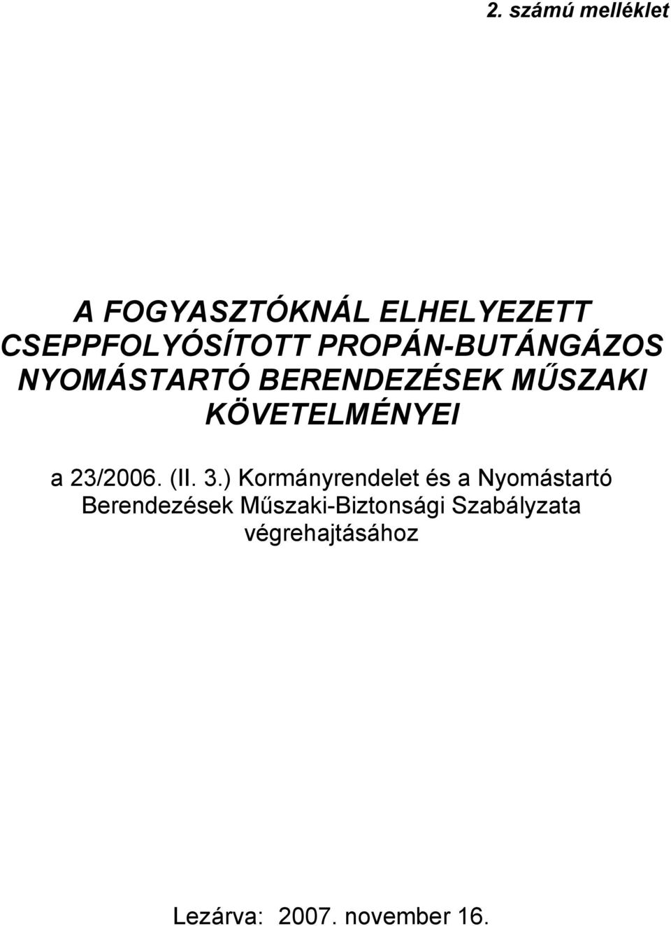 23/2006. (II. 3.