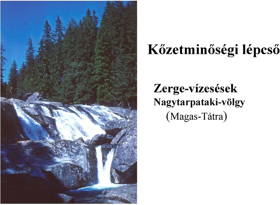 Zerge-vízesések