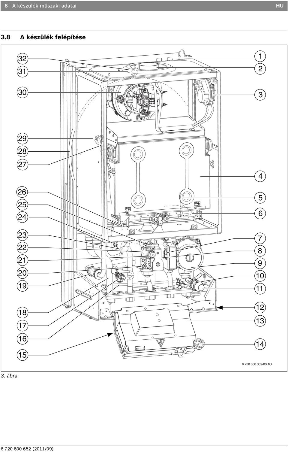 Gaz 4000 W ZWA 24-2 A 23. Gázüzemű fűtőkészülék. Szerelési és karbantartási  utasítás szakemberek számára (2011/09) HU - PDF Ingyenes letöltés