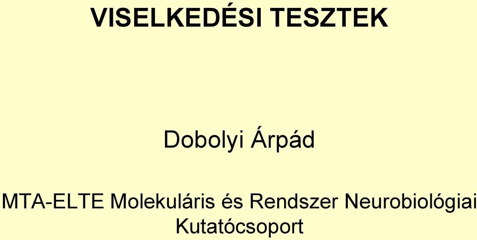Molekuláris és Rendszer