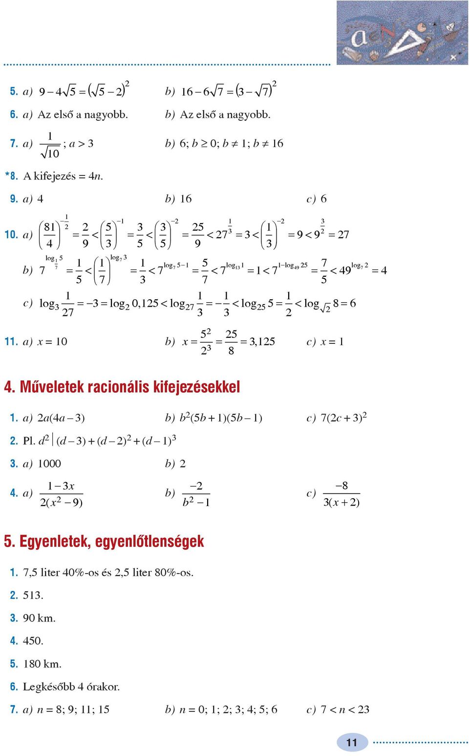 Sokszínû matematika 12. A KITÛZÖTT FELADATOK EREDMÉNYE - PDF Free Download