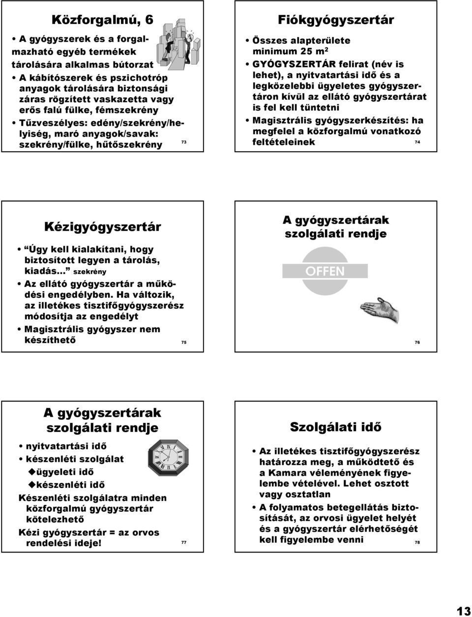 a nyitvatartási id és a legközelebbi ügyeletes gyógyszertáron kívül az ellátó gyógyszertárat is fel kell tüntetni Magisztrális gyógyszerkészítés: ha megfelel a közforgalmú vonatkozó feltételeinek 74