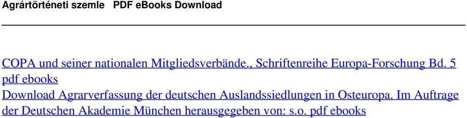 Mitgliedsverbände., Schriftenreihe Europa-Forschung Bd.