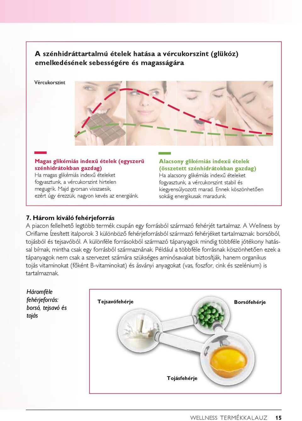 Alacsony glikémiás indexű ételek (összetett szénhidrátokban gazdag) Ha alacsony glikémiás indexű ételeket fogyasztunk, a vércukorszint stabil és kiegyensúlyozott marad.