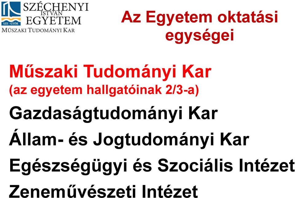 Gazdaságtudományi Kar Állam- és Jogtudományi