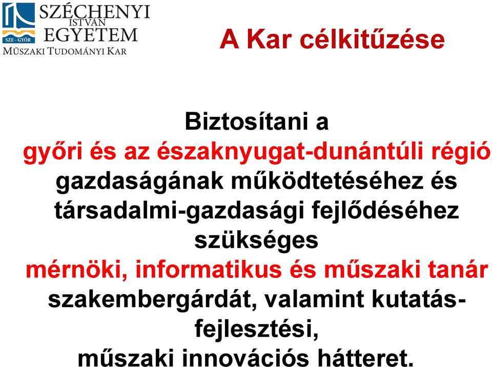 Széchenyi István Egyetem Műszaki Tudományi Kar - PDF Ingyenes letöltés