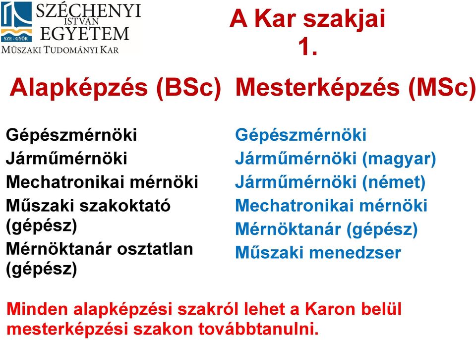Széchenyi István Egyetem Műszaki Tudományi Kar - PDF Ingyenes letöltés