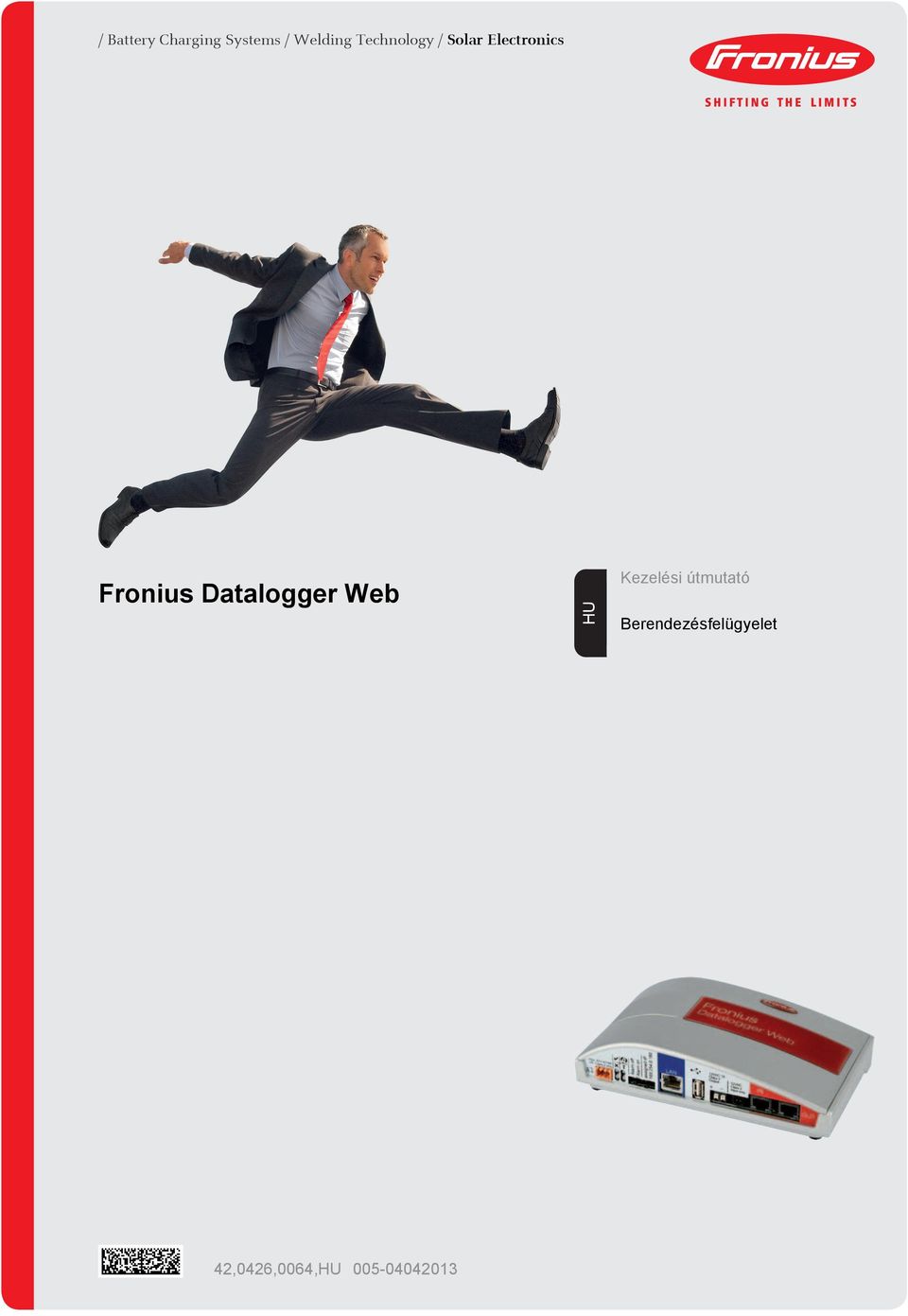 Datalogger Web HU Kezelési útmutató