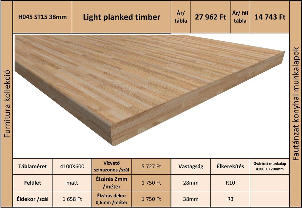 timber fél 5 727