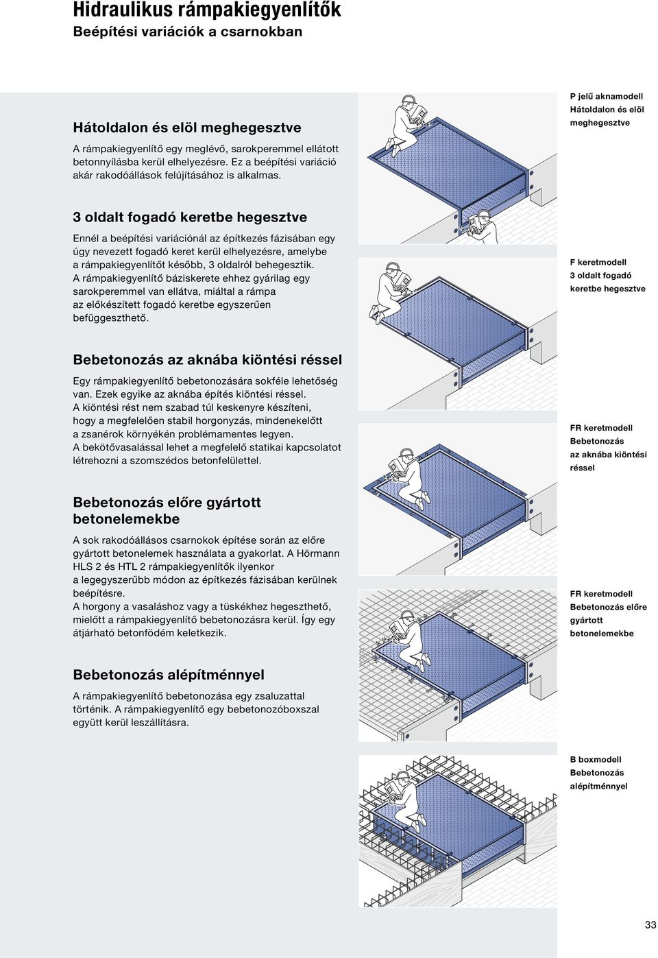 Hidraulikus rámpakiegyenlítők Kényelmes működtetés nagy  szintkiegyenlítéssel - PDF Free Download