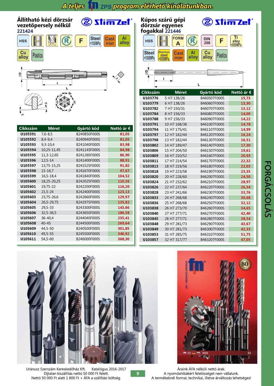 91,82 U105598 15-16,7 B241670F000S 97,67 U105599 16,5-18,4 B241840F000S 104,52 U105600 18,25-20,25 B242025F000S 110,36 U105601 19,75-22 B242200F000S 116,20 U105602 21,5-24 B242400F000S 123,13 U105603
