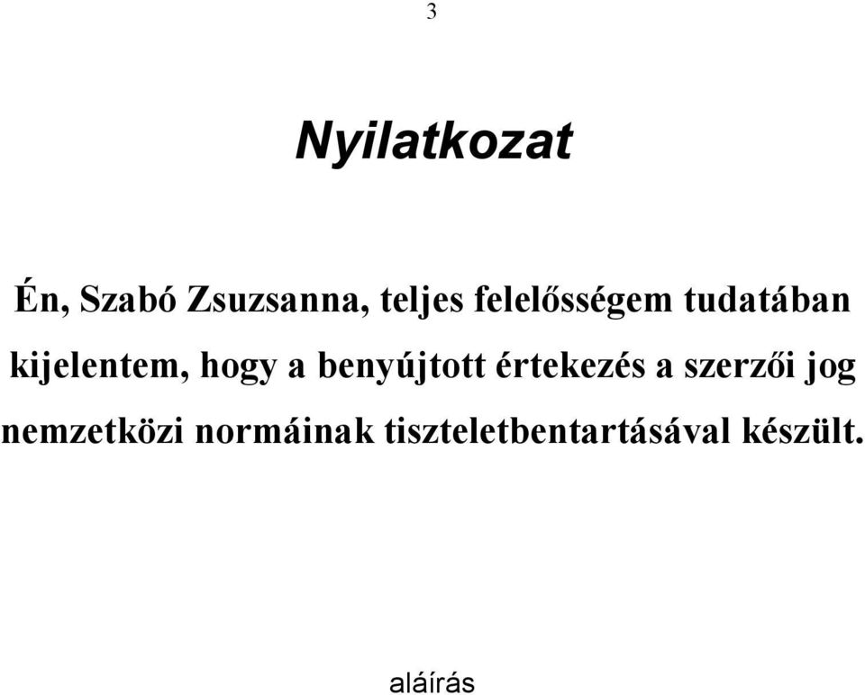 benyújtott értekezés a szerzői jog