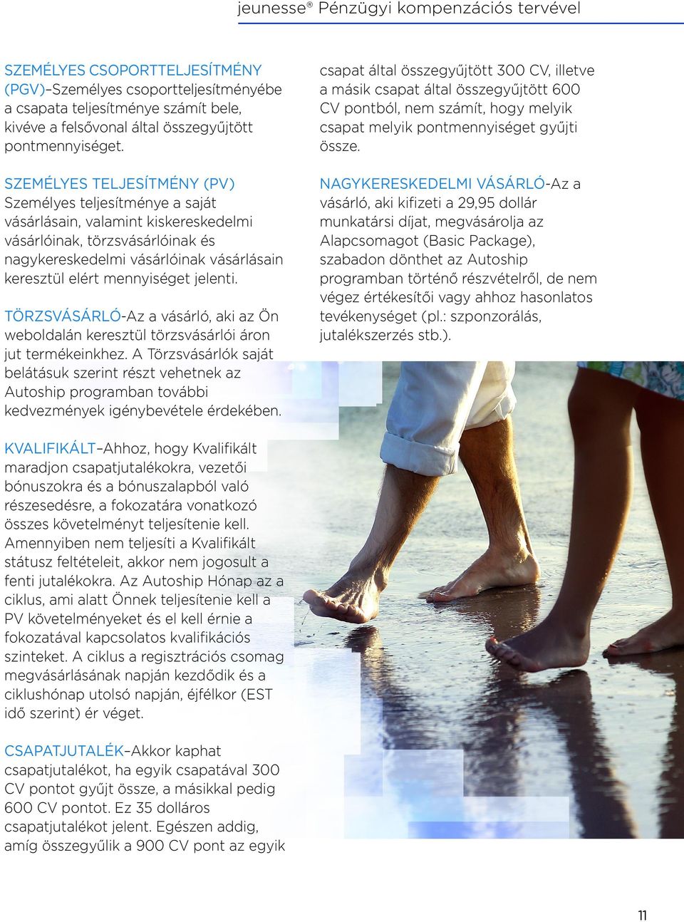 SZEMÉLYES TELJESÍTMÉNY (PV) Személyes teljesítménye a saját vásárlásain, valamint kiskereskedelmi vásárlóinak, törzsvásárlóinak és nagykereskedelmi vásárlóinak vásárlásain keresztül elért mennyiséget