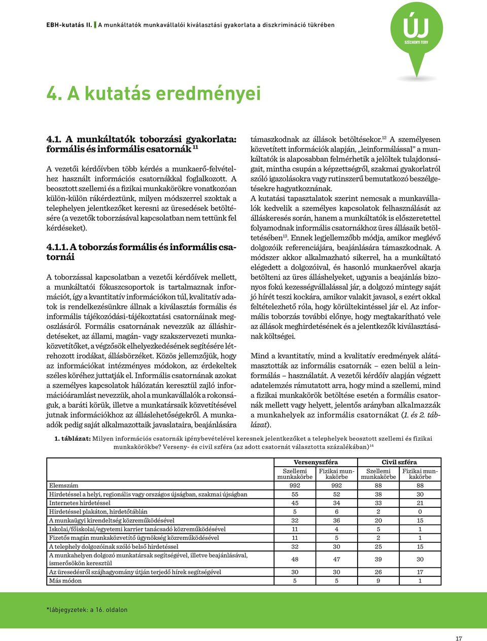 A beosztott szellemi és a fizikai munkakörökre vonatkozóan külön-külön rákérdeztünk, milyen módszerrel szoktak a telephelyen jelentkezőket keresni az üresedések betöltésére (a vezetők toborzásával