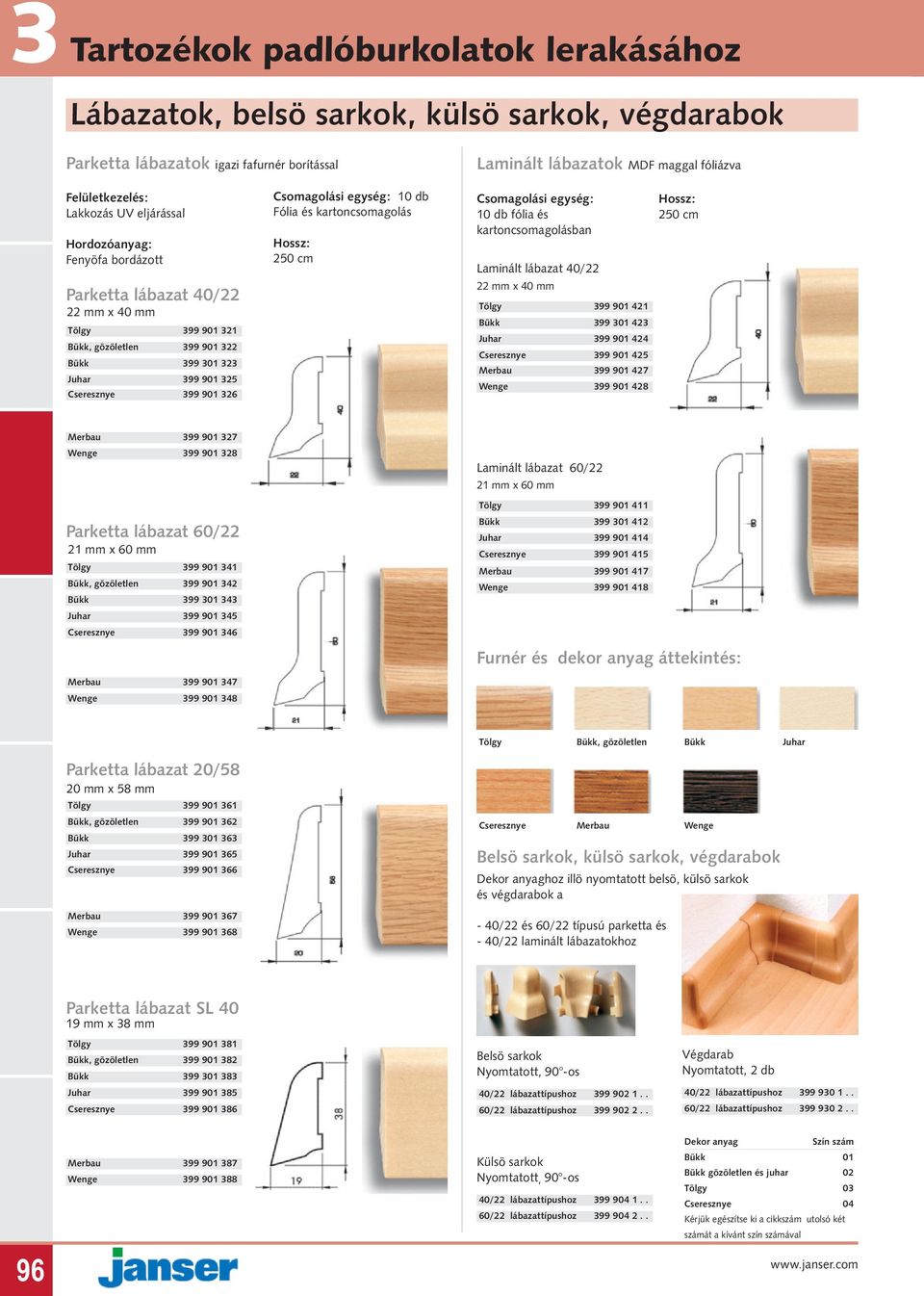 egység: 10 db Fólia és kartoncsomagolás Hossz: 250 cm Csomagolási egység: 10 db fólia és kartoncsomagolásban Laminált lábazat 40/22 22 mm x 40 mm Tölgy 399 901 421 Bükk 399 301 423 Juhar 399 901 424