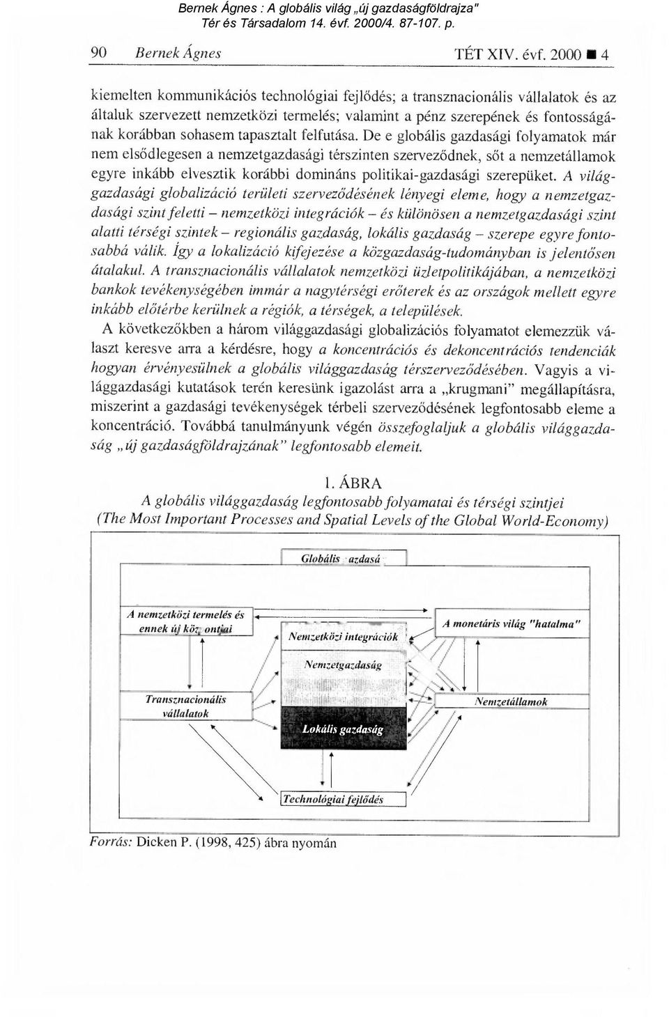 tapasztalt felfutása.