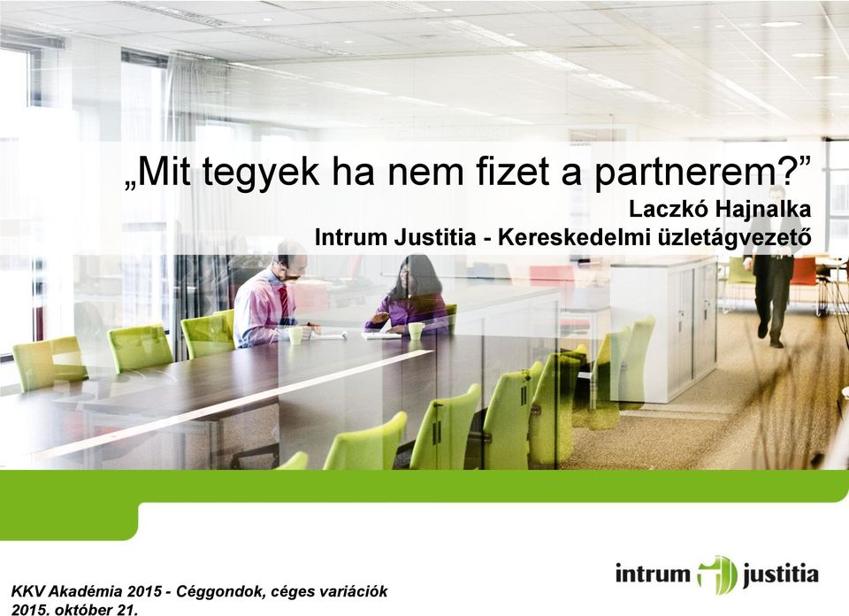 Kereskedelmi üzletágvezető KKV Akadémia