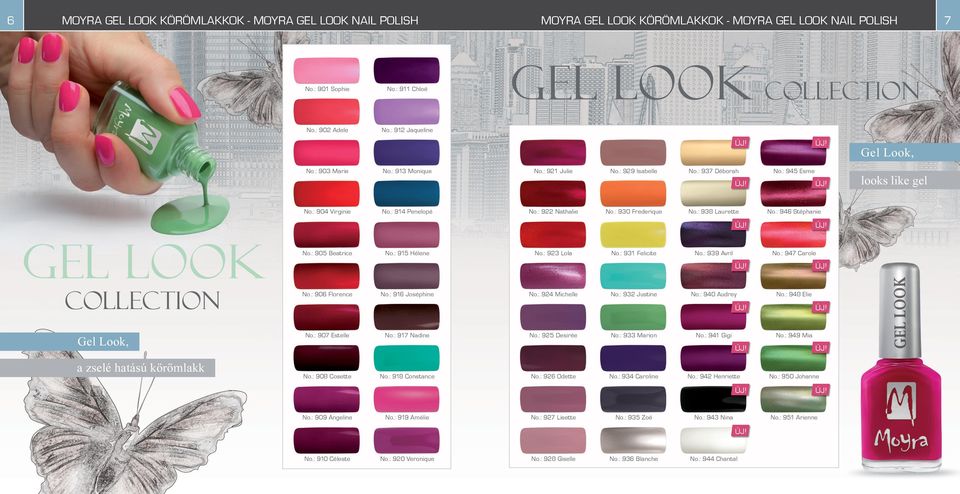 Moyra körömlakk színkatalógus Moyra nail polish colours - PDF Free Download
