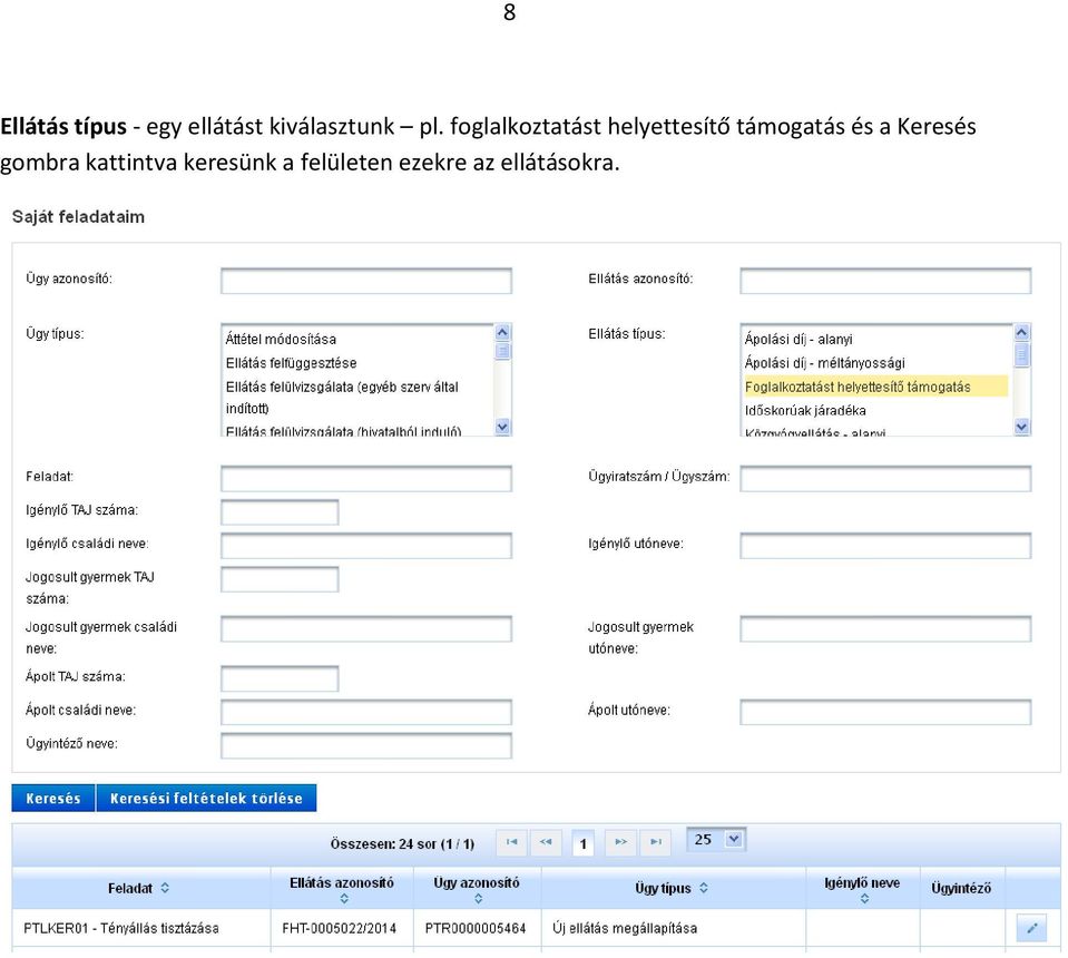 foglalkoztatást helyettesítő támogatás