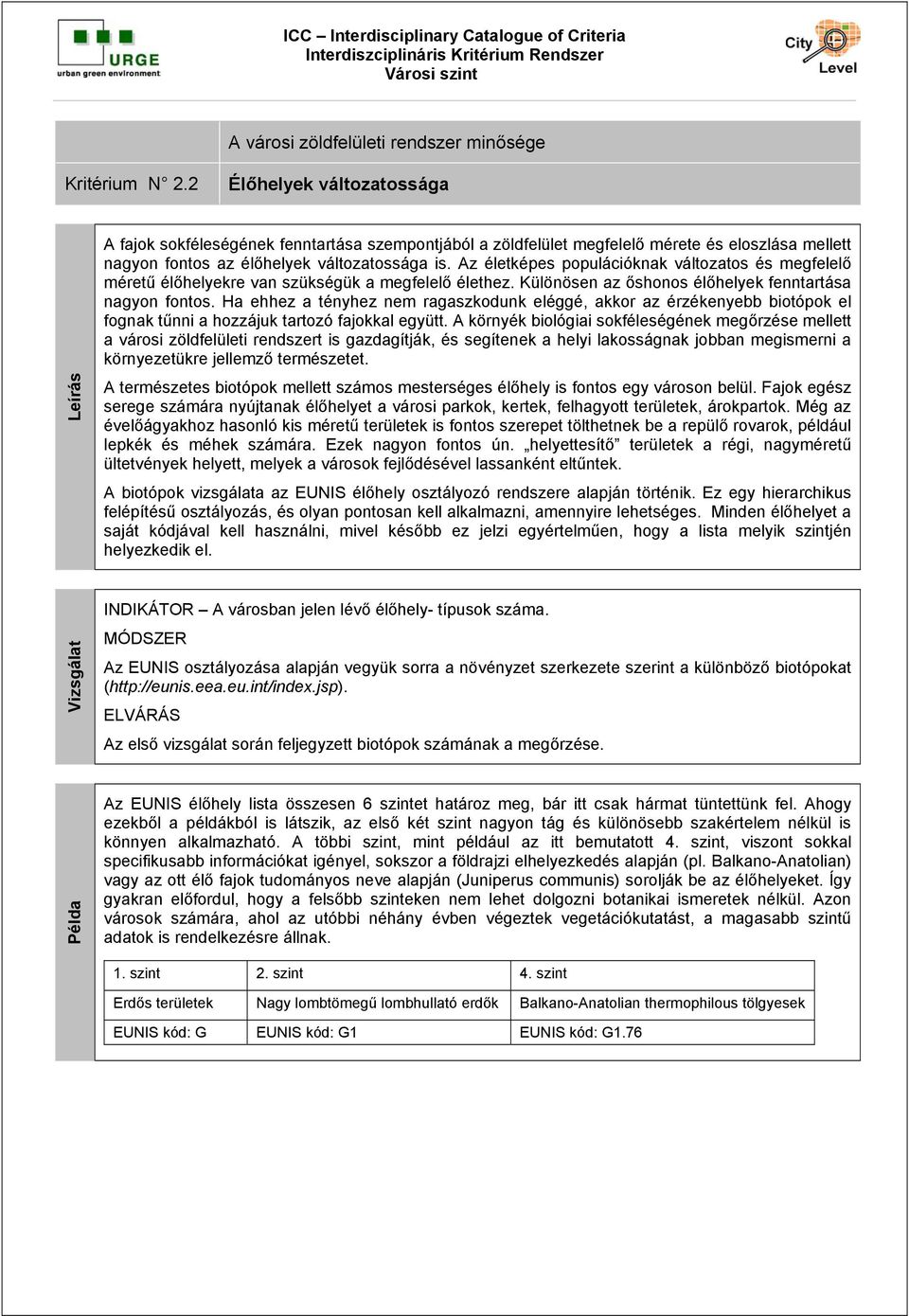 Ha ehhez a tényhez nem ragaszkodunk eléggé, akkor az érzékenyebb biotópok el fognak tűnni a hozzájuk tartozó fajokkal együtt.
