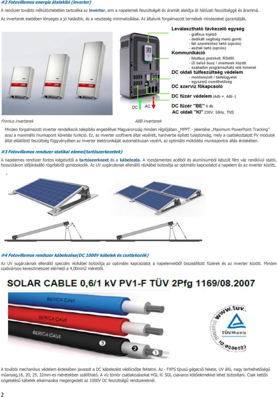 A napelemes - fotovillamos rendszerekről - PDF Ingyenes letöltés