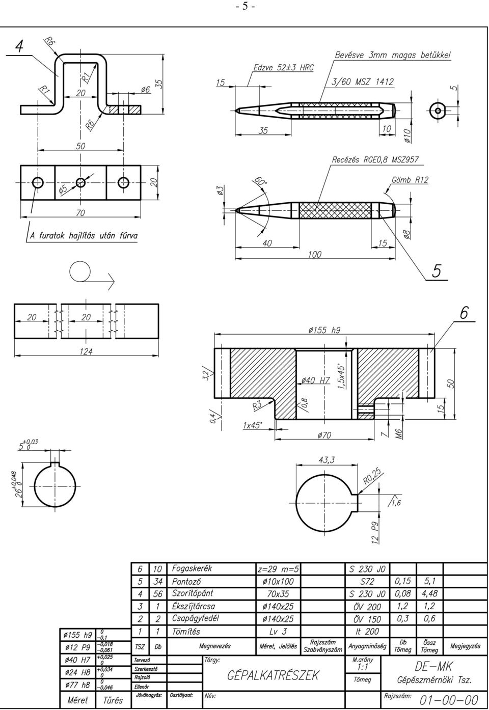 MŰSZAKI RAJZ FELADATOK - PDF Free Download