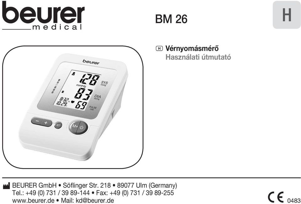 BM 26. H Vérnyomásmérő Használati útmutató - PDF Free Download
