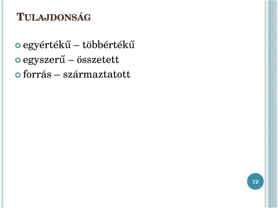 többértékű