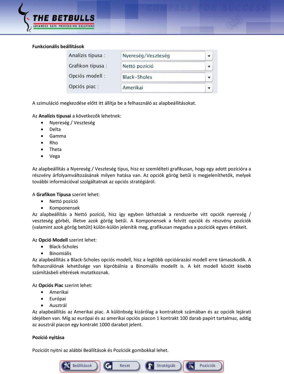 BetBulls Opció- és Stratégia Szimulátor - PDF Ingyenes letöltés