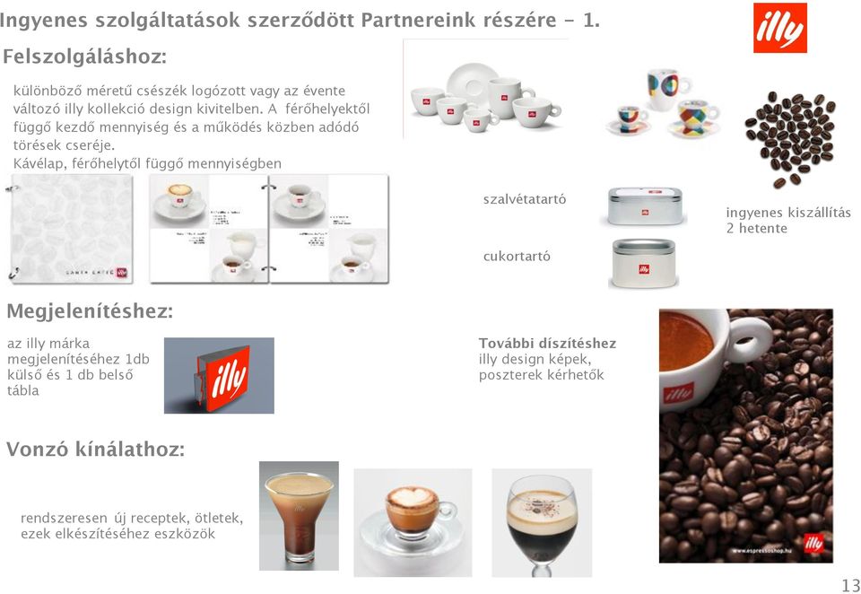 A férőhelyektől függő kezdő mennyiség és a működés közben adódó törések cseréje.