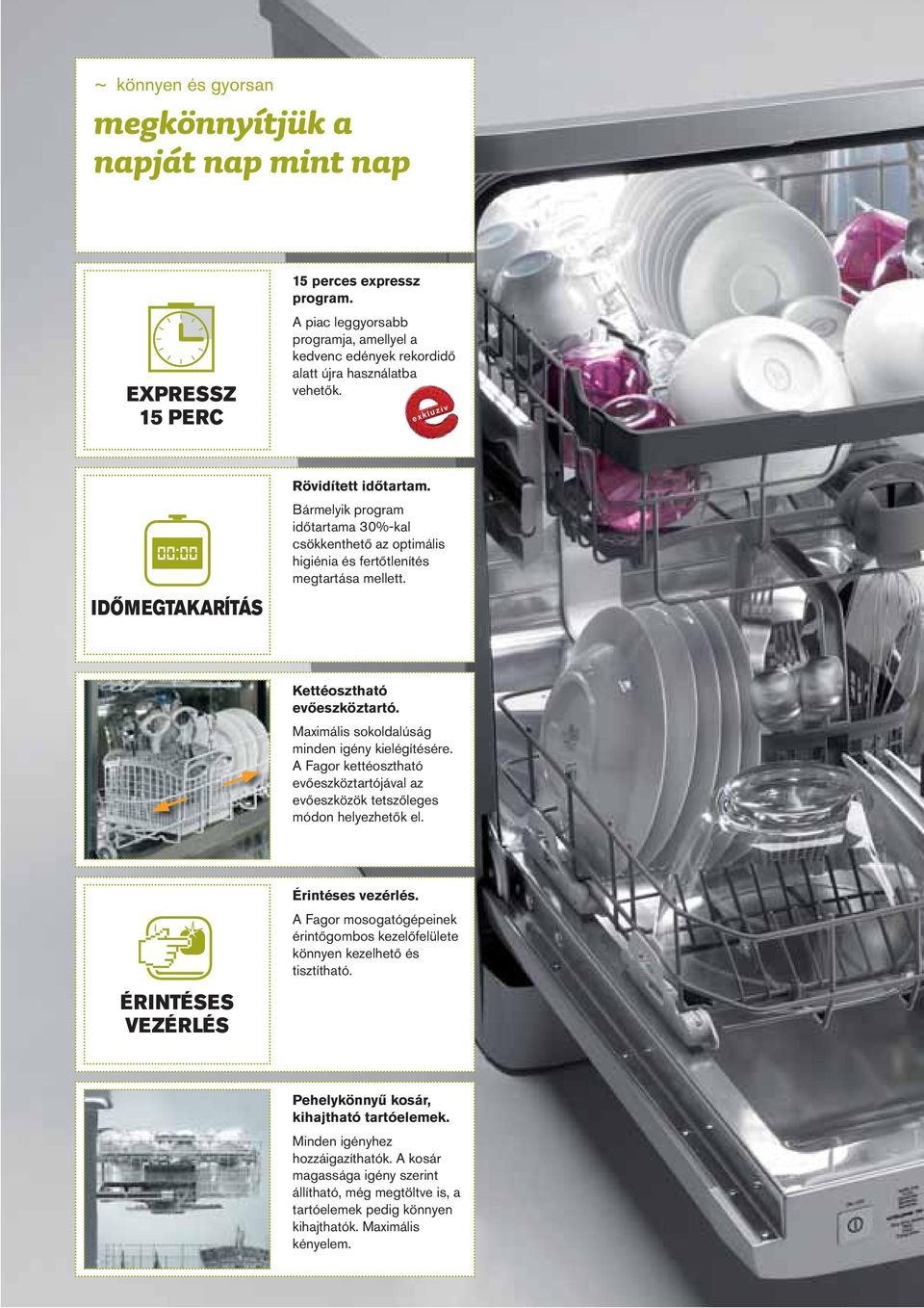 Mosogatógépek. A legjobb mosogatógépeket kínáljuk. Takarékosak, csendesek  és környezetkímélæek - PDF Free Download