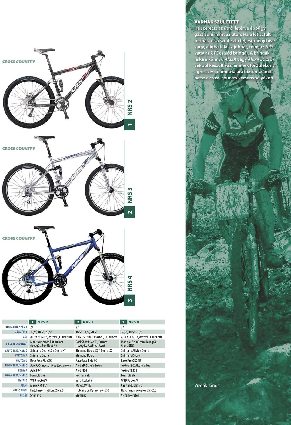 A bringák lelke a könnyű AluxX vagy AluxX SL csövekből készült váz, aminek fordulékony agresszív geometriájára bizton számíthatsz a cross-country versenypályákon.