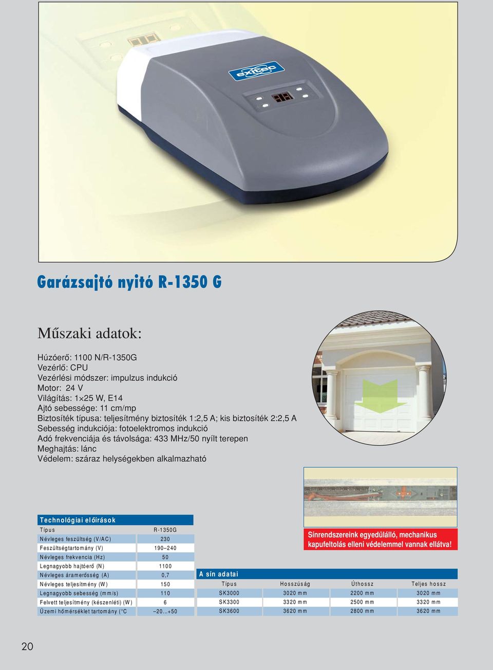 Garázsajtó nyitó R-1350 G - PDF Free Download