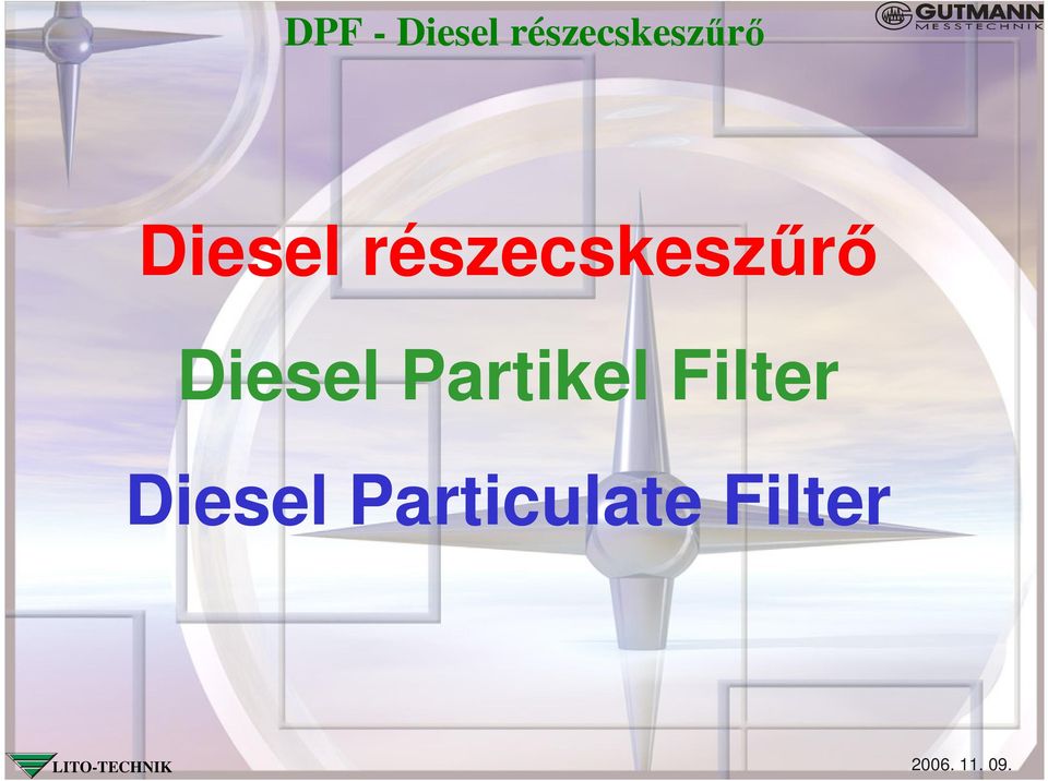 Diesel részecskeszőrı Diesel Partikel Filter Diesel Particulate Filter -  PDF Ingyenes letöltés