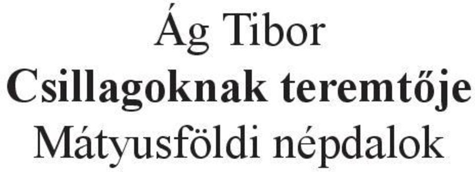teremtője