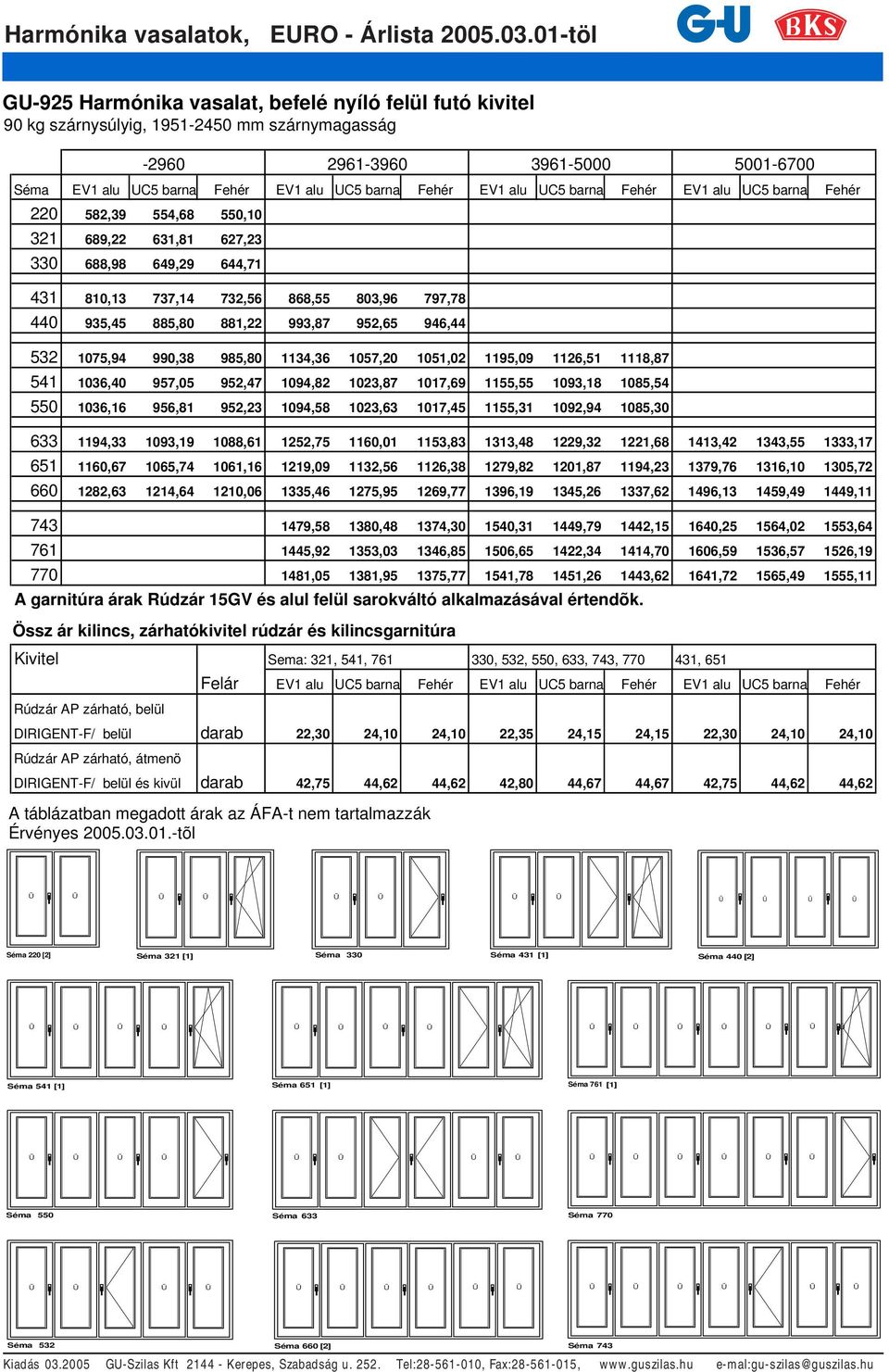 UC5 barna Fehér 220 582,39 554,68 550,10 321 689,22 631,81 627,23 330 688,98 649,29 644,71 431 810,13 737,14 732,56 868,55 803,96 797,78 440 935,45 885,80 881,22 993,87 952,65 946,44 532 1075,94