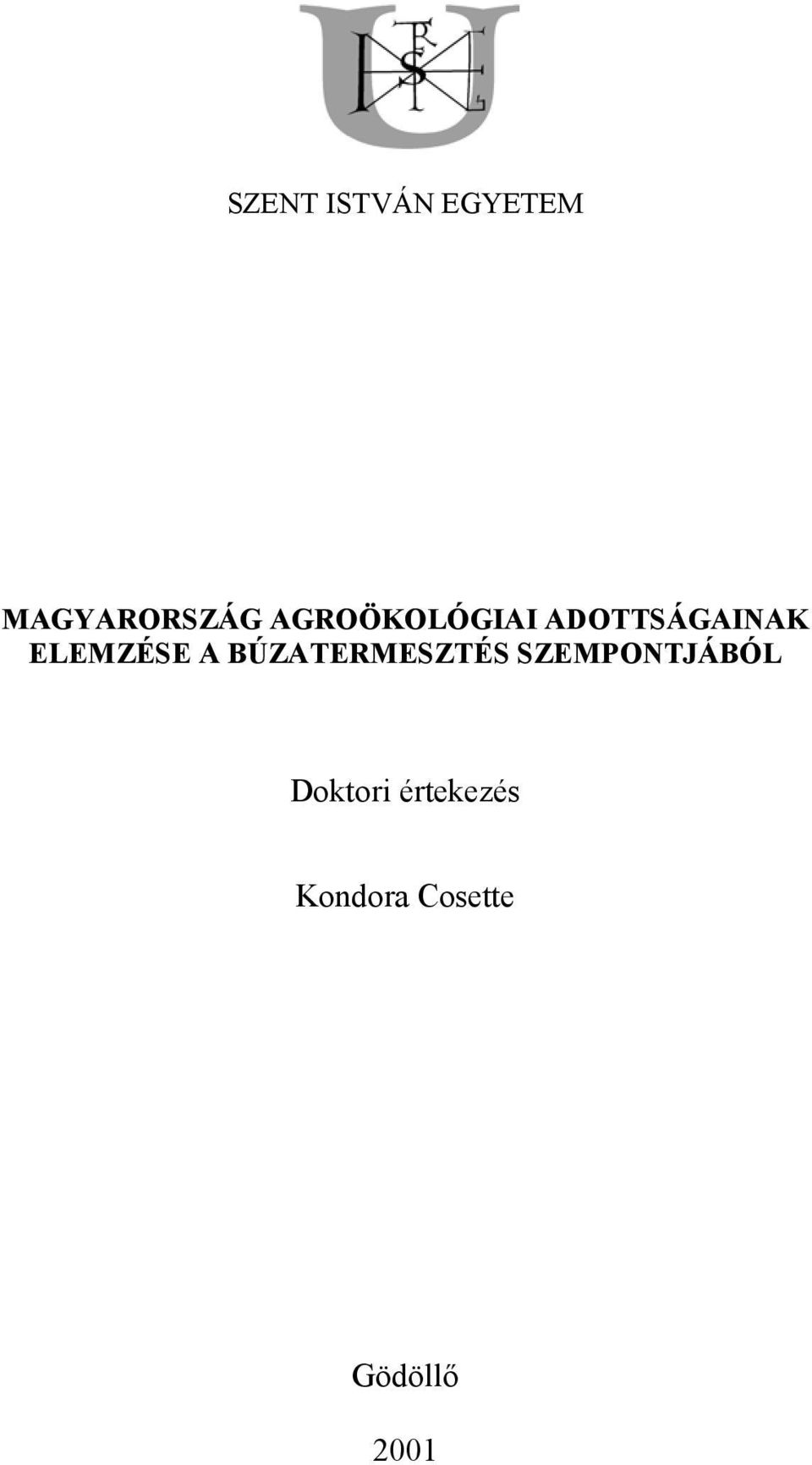 A BÚZATERMESZTÉS SZEMPONTJÁBÓL