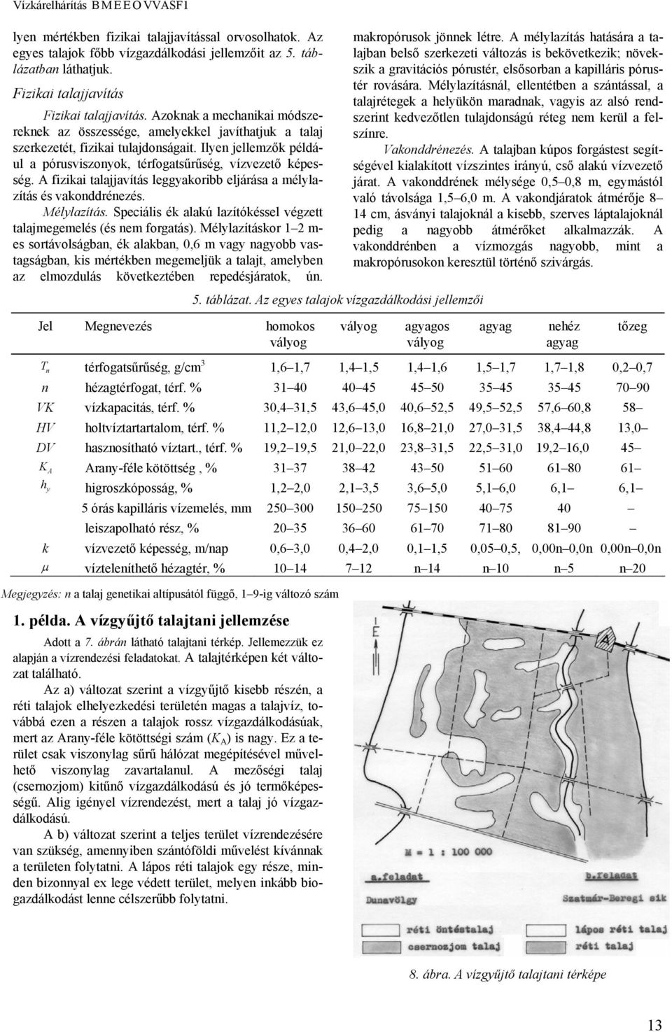 A fizikai talajjavítás leggyakoribb eljárása a mélylazítás és vakonddrénezés. Mélylazítás. Speciális ék alakú lazítókéssel végzett talajmegemelés (és nem forgatás).