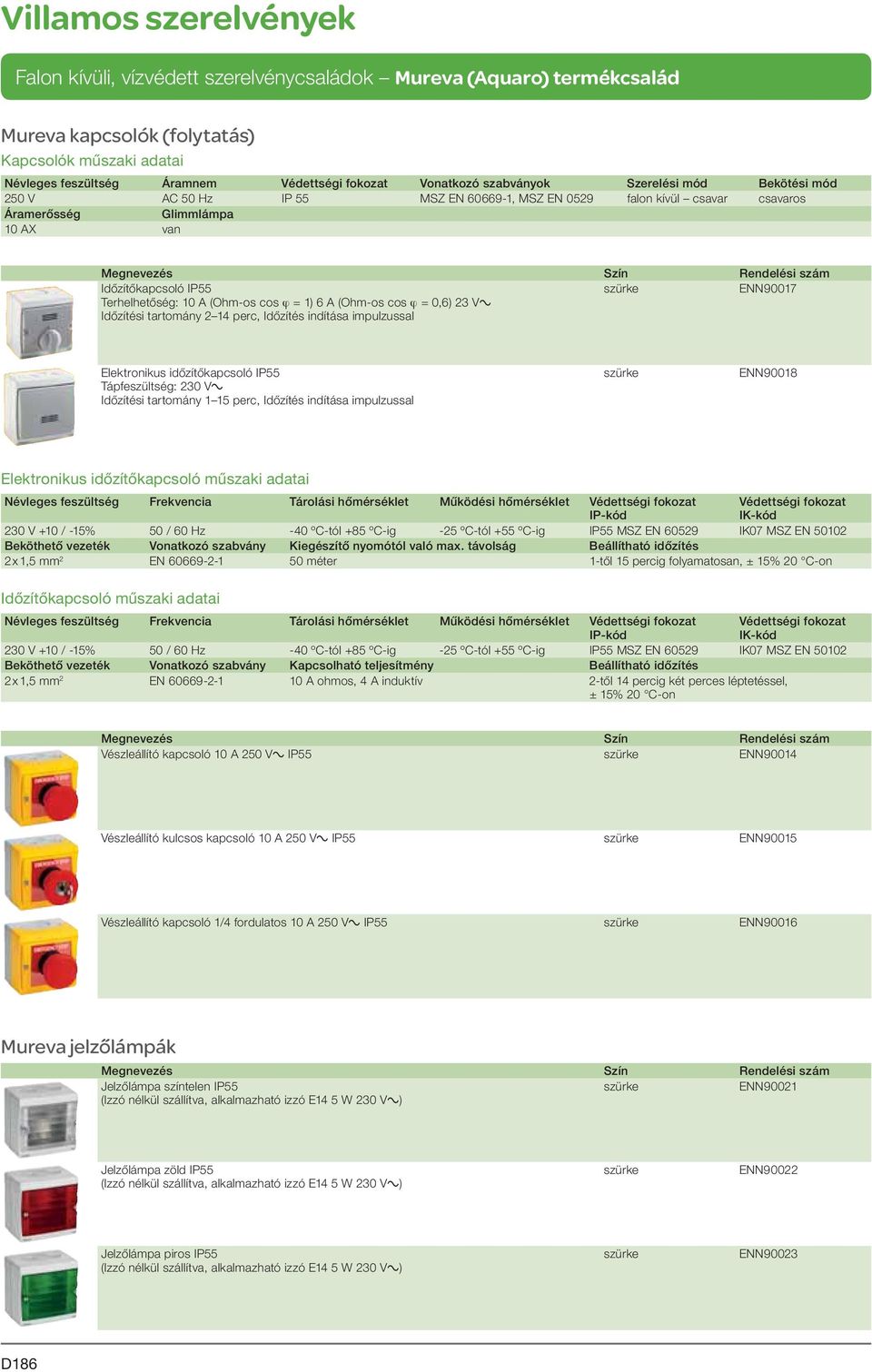 indítása impulzussal szürke E90017 Elektronikus időzítőkapcsoló IP55 Tápfeszültség: 230 Va Időzítési tartomány 1 15 perc, Időzítés indítása impulzussal szürke E90018 Elektronikus időzítőkapcsoló