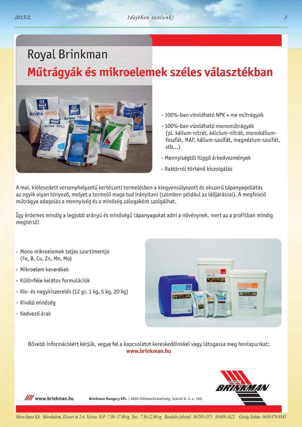 szólunk!