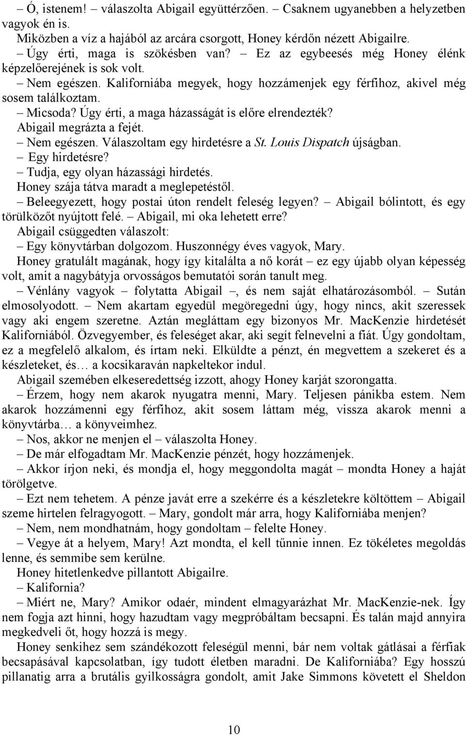 randevú hirdetések újságokban