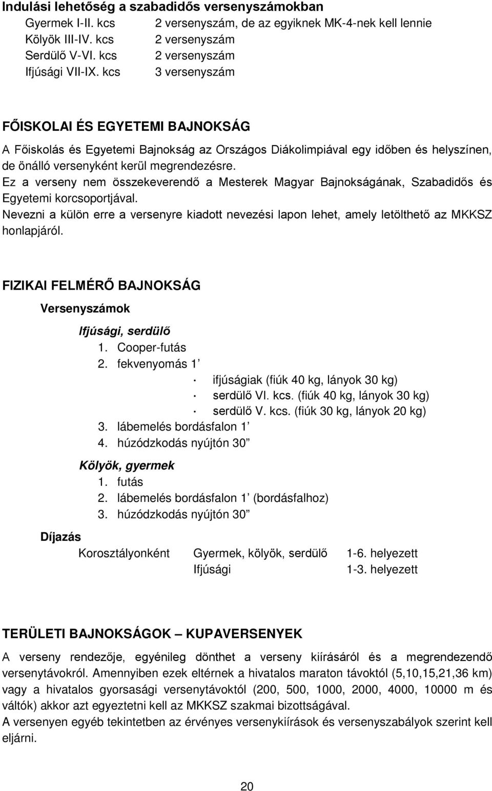 Ez a verseny nem összekeverendő a Mesterek Magyar Bajnokságának, Szabadidős és Egyetemi korcsoportjával.
