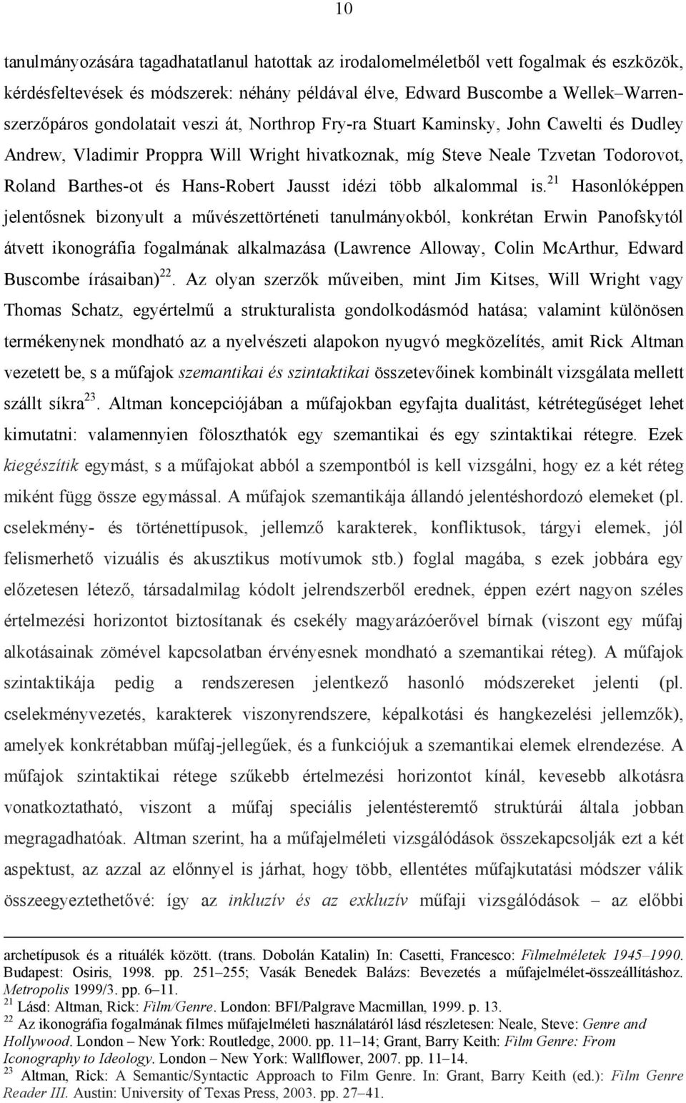 Jausst idézi több alkalommal is.