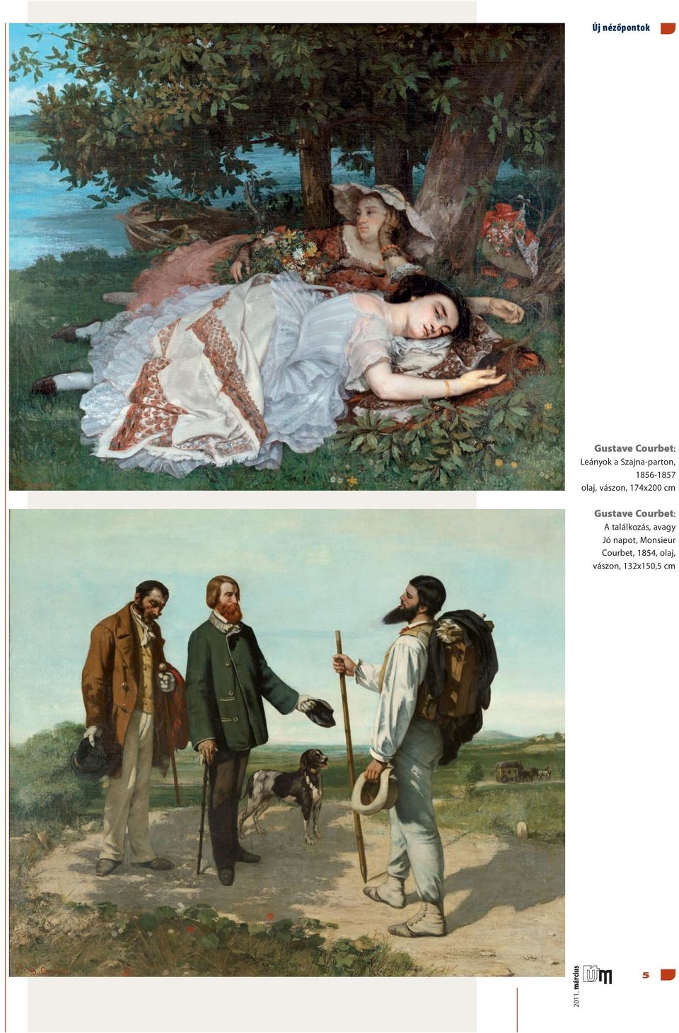 cm Gustave Courbet: A találkozás, avagy Jó
