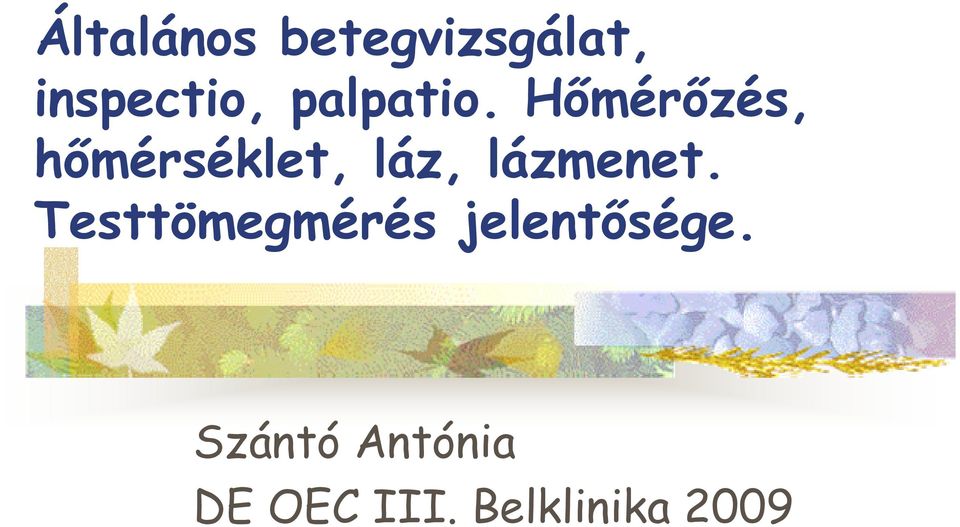 Hımérızés, hımérséklet, láz, lázmenet.