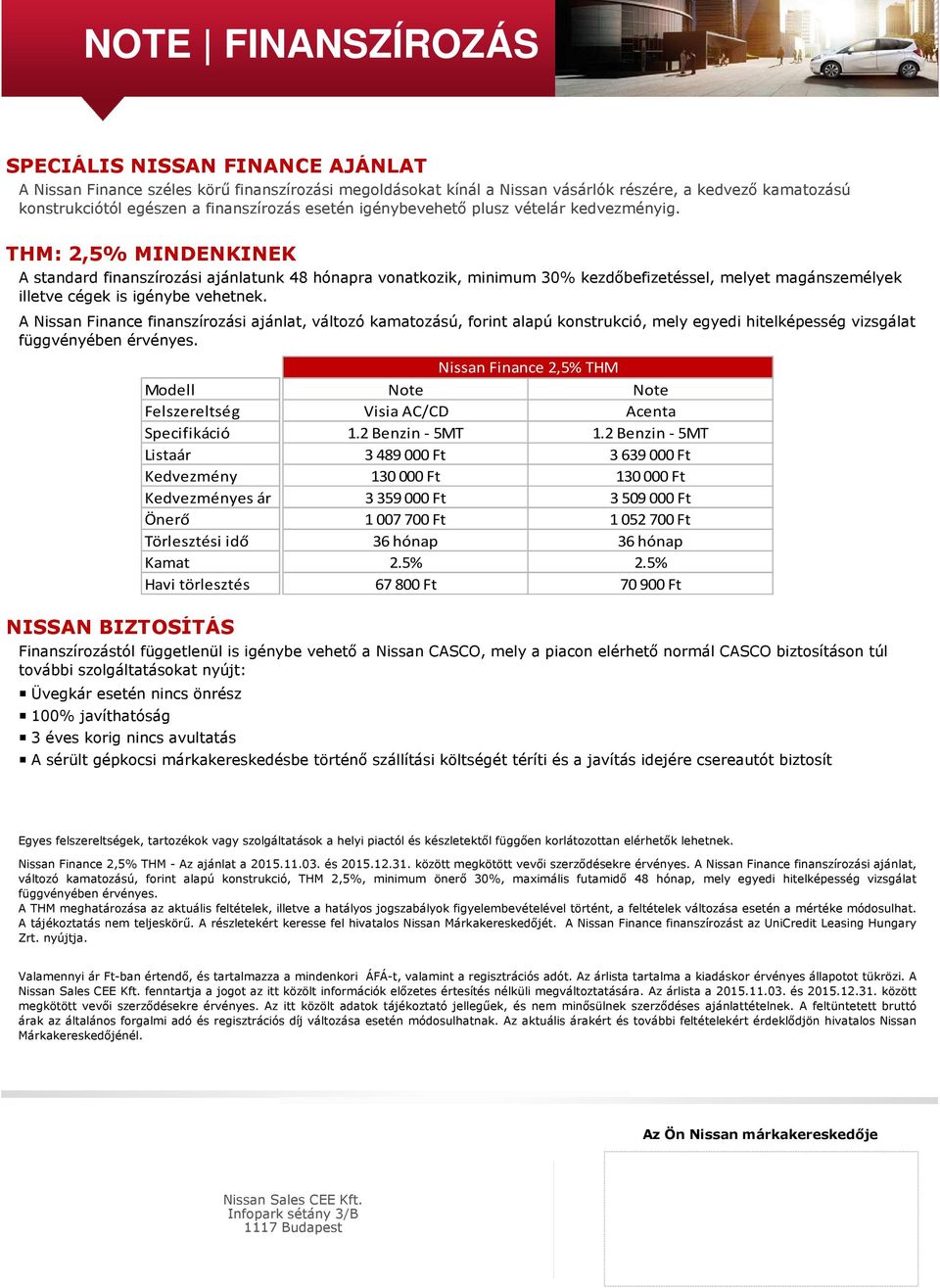 THM: 2,5% MINDENKINEK A standard finanszírozási ajánlatunk 48 hónapra vonatkozik, minimum 30% kezdőbefizetéssel, melyet magánszemélyek illetve cégek is igénybe vehetnek.